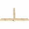 Ekena Millwork Eugene Rough Sawn Timber Gable Bracket, Douglas Fir, 96"W x 60"H x 6"D x 6"F, 15/12 Pitch GBW096X60X0606EUG00RDF - alternate 5